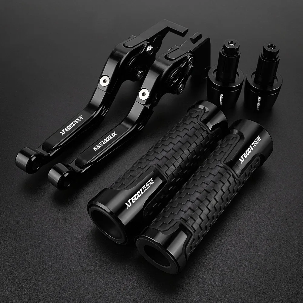 FOR YAMAHA XT600ZTENERE 1984 1985 1986 Motorcycle Adjustable Handlebar Handle Bar Grips CNC Brake Clutch Lever XT600Z TENERE