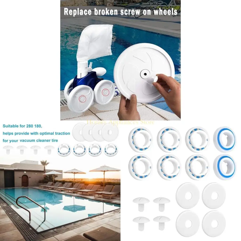 D0AB Pool Cleaner Service Set Pool Maintenance Set Pool Equipment Repair Set for Pool