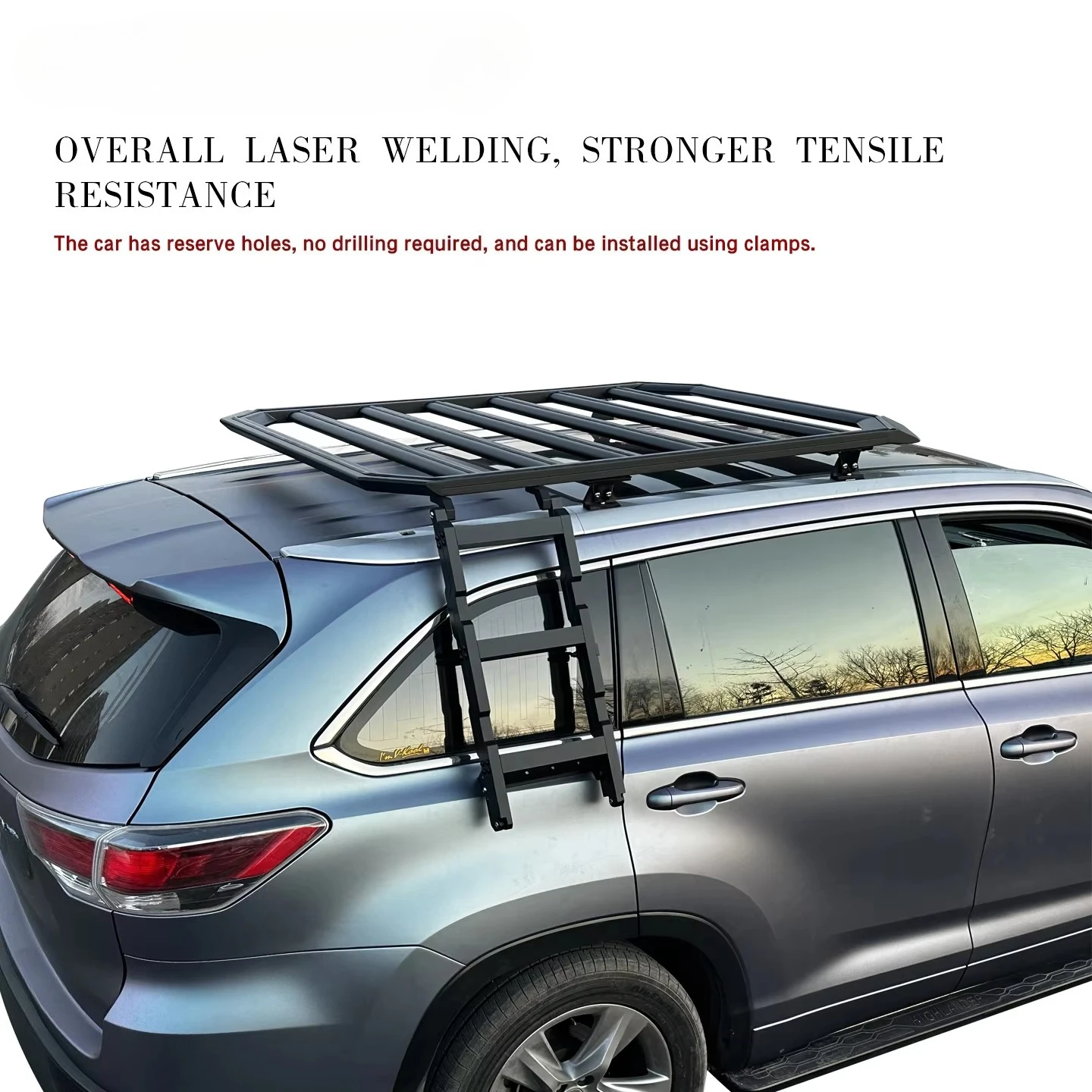 

Aluminum Alloy Luggage Rack, Suitable for SUV Models, Aluminum Alloy Product