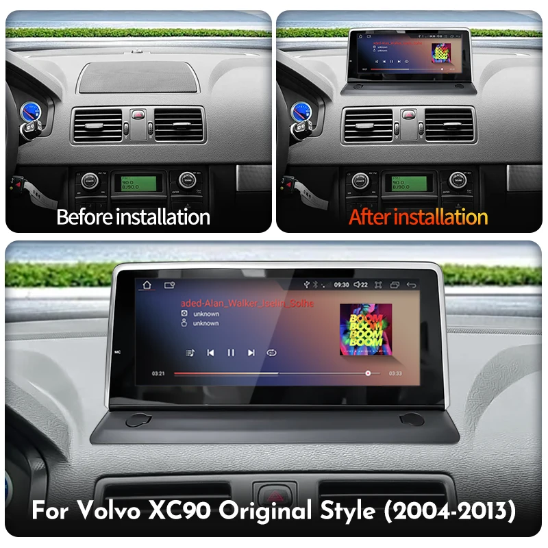 Android14 Original car style screen Car Radio GPS Navi Multimedia Video Player Stereo For Volvo XC90 2004 - 2013 DSP 4G Carplay - view 3