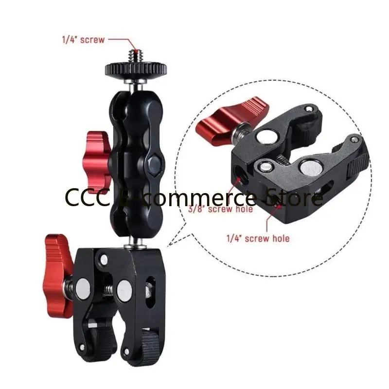 Câmera suporte da câmera Photography Support Brand Glamp 1/4 e 3/8 Bolas parafuso Durabil R58a