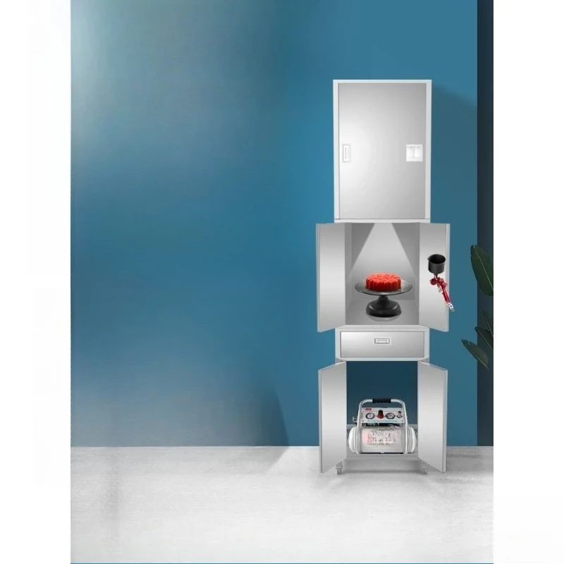 Cake sandblasting and fog removal integrated cabinet West point coloring chocolate spray gun