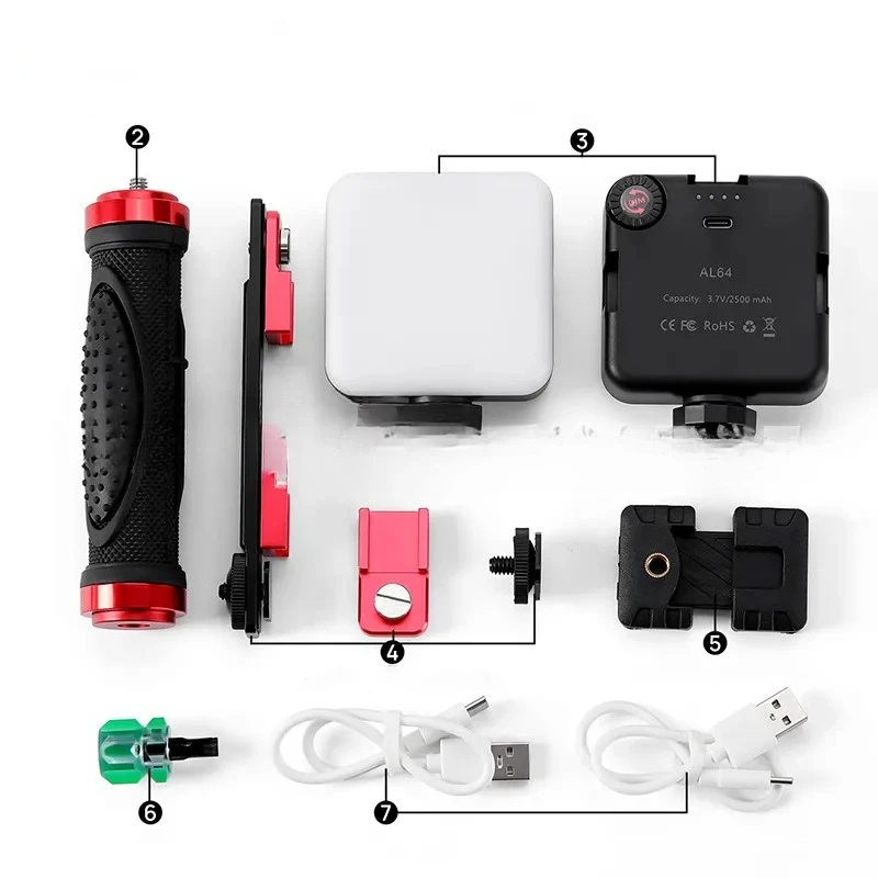 Dental Photography Filling Light Dental, Portable Multi-function Mouth Filling Light Oral Handheld LED Photography Light