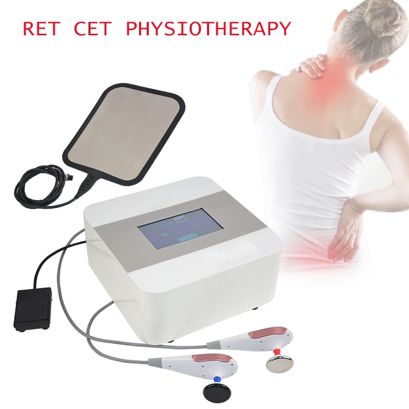 New Arrival Tecar RF RET CET Physical Therapy Physiotherapy Machine for Pain Relief