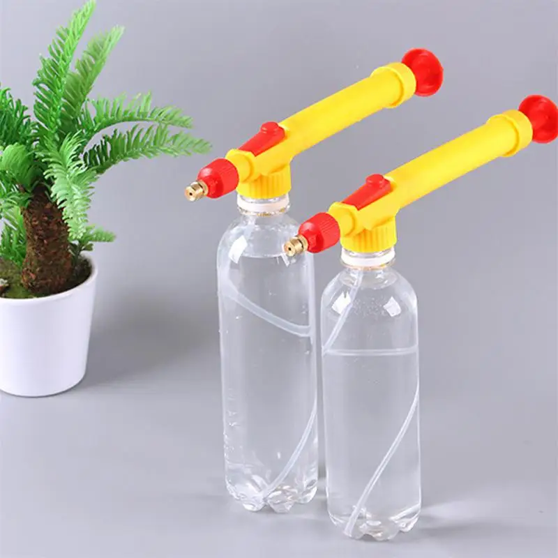 Manual High Pressure Air Pump Sprayer Adjustable Drink Bottle Spray Head Nozzle Garden Watering Tool Sprayer Agriculture Tools