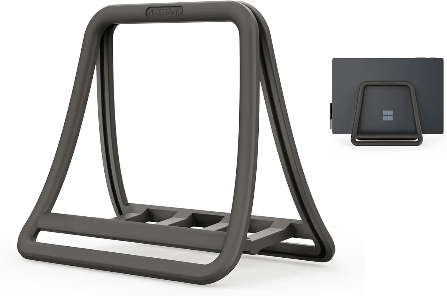 Vertical Laptop Stand Notebook Holder Double Slot Desktop Laptop Storage Support Dock For MacBook Tablet PC Space Saving Desk