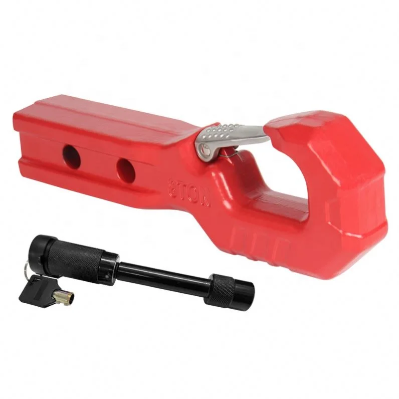 

Solid Forged Quick Insertion Trailer Hook 2-Inch Square Mouth Connection Off-Road Towing Accessories for Tow hook