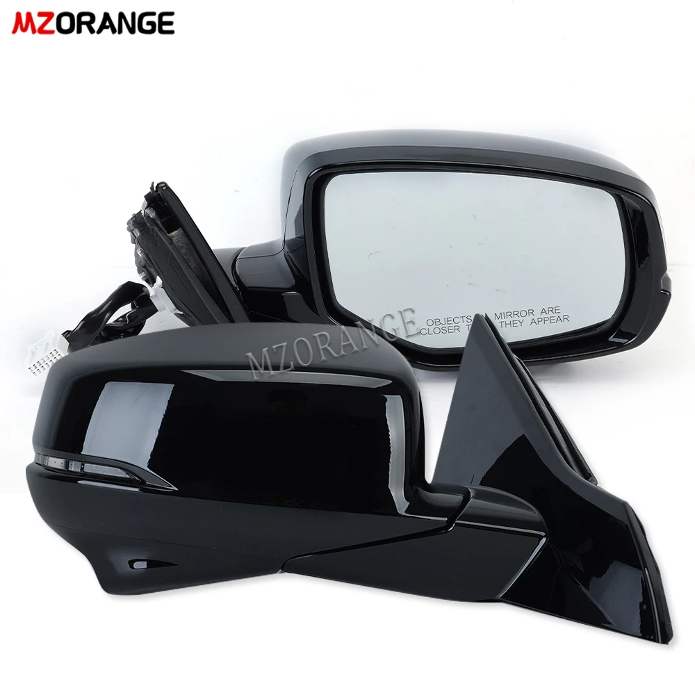 Side Mirror Heated For Honda Accord Sedan 2013-2015 Rearview Turn Signal Lights Mirror Cover Cap Case Right W/Camera accessories