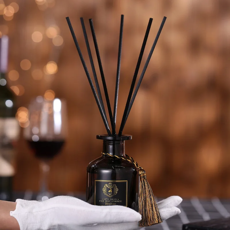 50ML Rattan aromatherapy small bottle small capacity Essential Oil Suit Fire Free Aromatherapy Fragrance HomeToilet Perfume