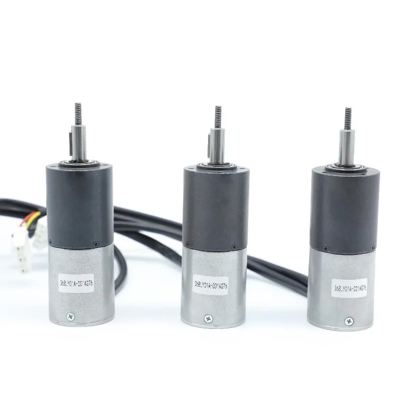 

36BLY01A-001AG76 Customizable High Torque Low Noise DC Brushless Motor with Gearbox for Lawn Mower Wheel
