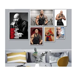 5D Diy Diamond Painting The Rock Dwayne Johnson Movie figure Wrestler Fitness Full Diamond Embroidery portrait Mosaic Decor