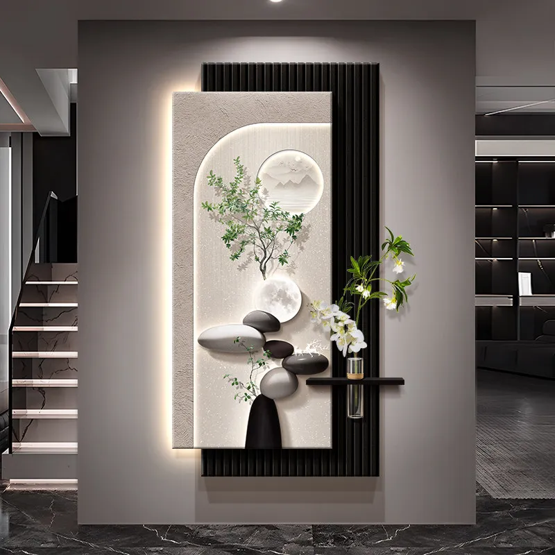 xx-New Entrance Door Led Decorative Light Painting Decoration Living Room Bedroom Sofa Wall Corridor Dining Room Mural Light