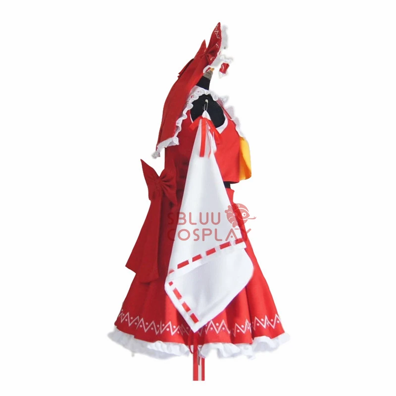 Sbluucosplay touhou projekt reimu hakurei cosplay kostüm