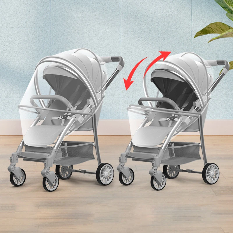 Universal Stroller Mosquito Net Full Cover Infant Sunshade Umbrella Cart Encrypted Mesh Children's Trolley Protection