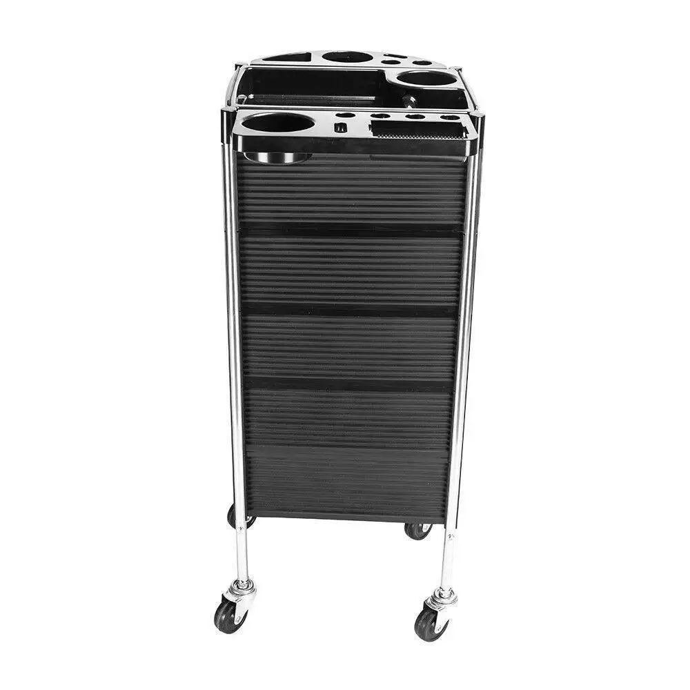 Salon Spa Trolley Storage Cart Coloring Beauty Rollabout Hair Dryer Holder Cart