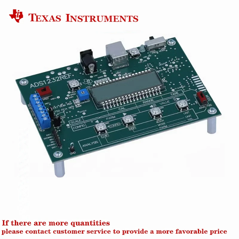 1PCS/LOT ADS1232REF ADS1232 Development board MSP430F449 24-bit analog-to-digital converter evaluation module Original stock