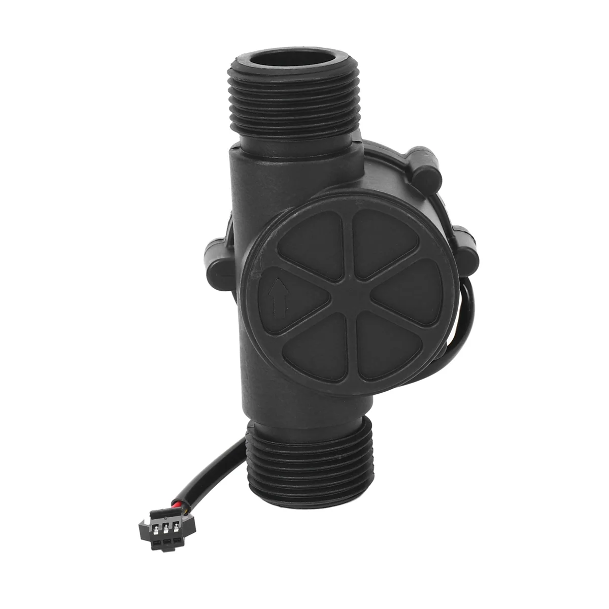 N18R 5Pcs Water Flow Sensor DN25 DC3.5-24V 1 Inch 2-100L/Min Hall Flowmeter Heat Pump Water Heater Flow Meter Switch Counter