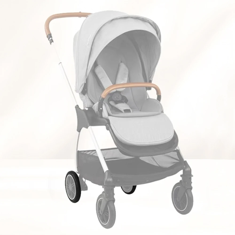 Custom Rear Tire For Triv Buggy Back Wheel All Terrain Tyre Cover PU Tubeless With Tread Replacement Baby Stroller Accessories