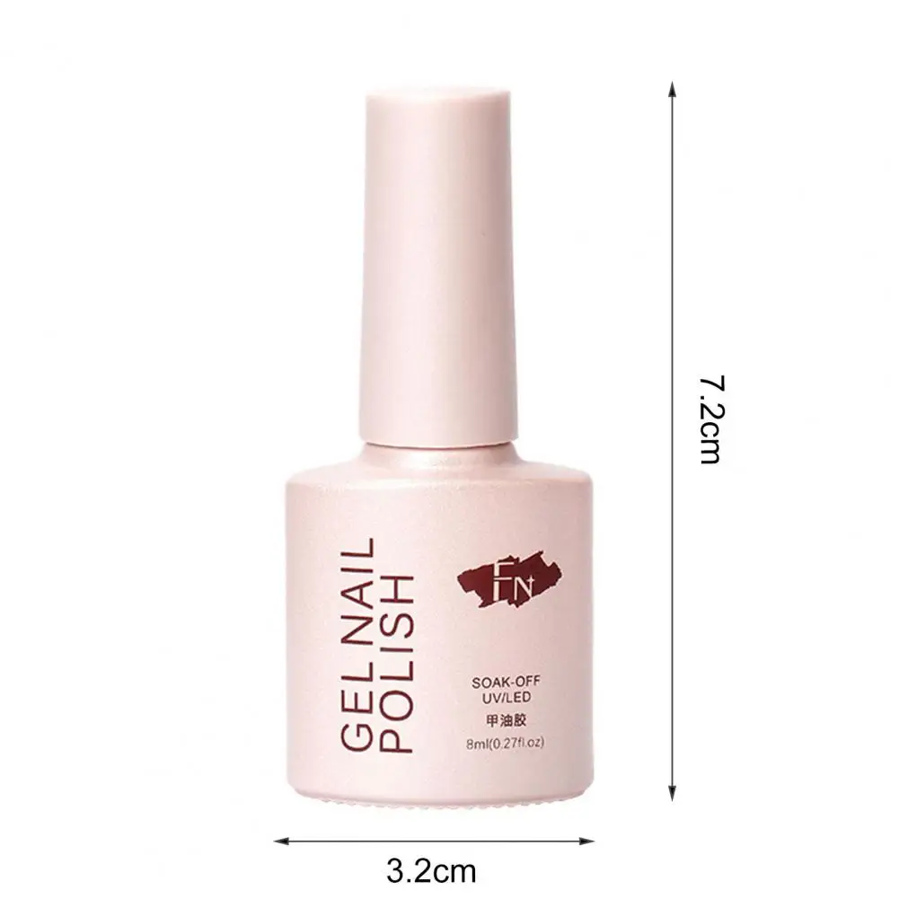 Beauty 8ml Jelly Nail Polish Remove Easily Lasting Nail Accessories Salon Personal Use Translucent Nail Polish for Spring