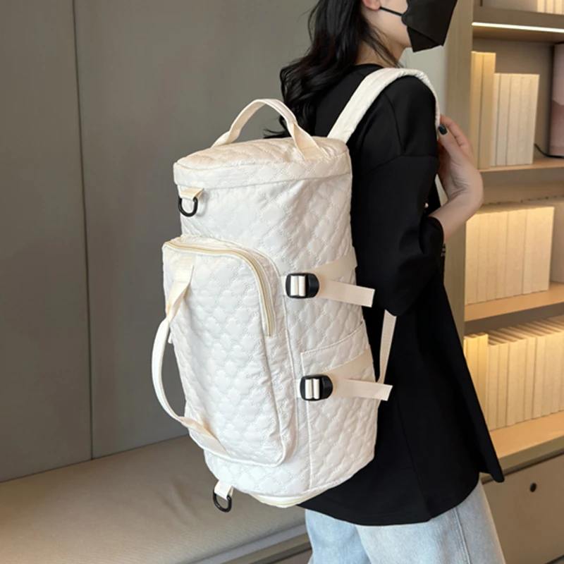 Mochila de viaje impermeable antirrobo para mujer, bolso de día informal, mochila de ocio para hombres, bolsas de viaje al aire libre, bolso cruzado de hombro