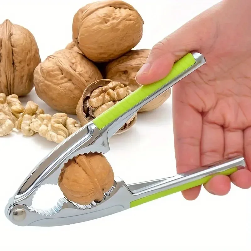 Pine Pecan Hazelnut Plier Kitchen Tools Nut Clip Multi-Function Quick Walnut Cracker Stainless Steel Nutcracker