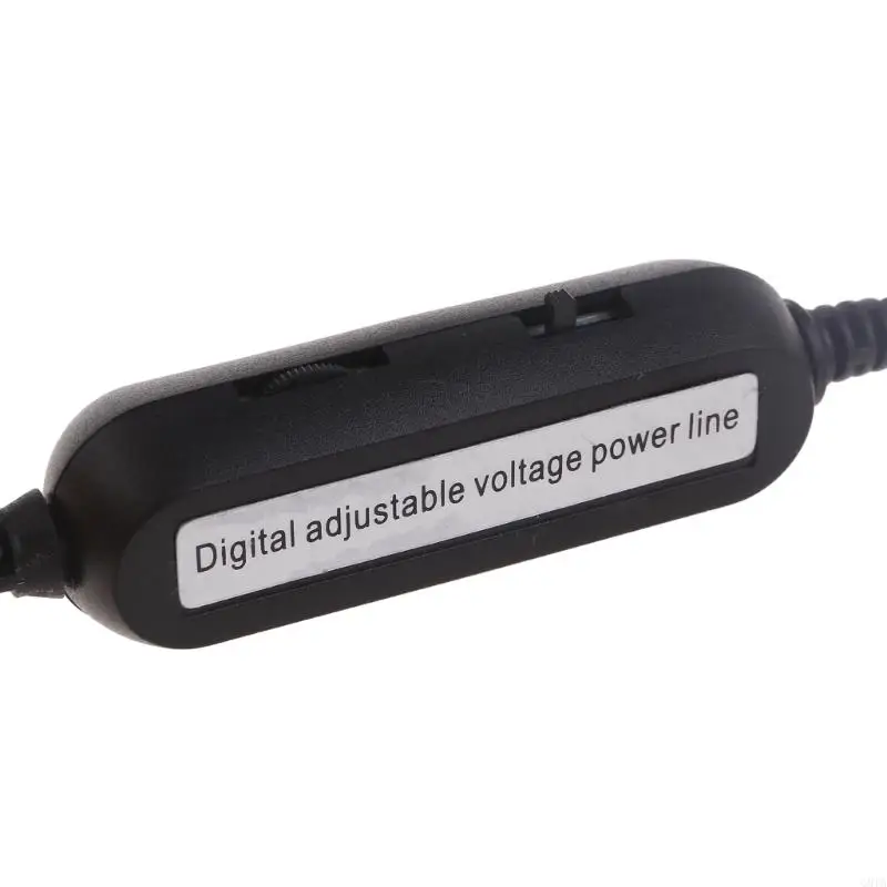 G8TA Universal USB C إلى 5.5x2.1mm 3V 4.5V 6V 9V كابل تزويد الطاقة