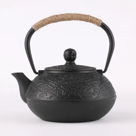 Cast iron pot uncoated iron teapot southern Japan teapot, traditionnal big iron kettle pot 900ml japanese pot