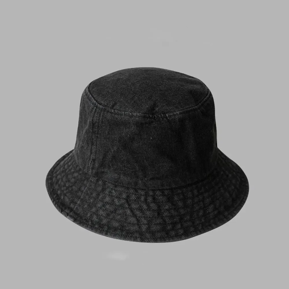 Cowboy Fisherman Hat Male and Female Small Hat Show Face Small Girl Cover Basin Hat Korean Version Versatile Couple Hat