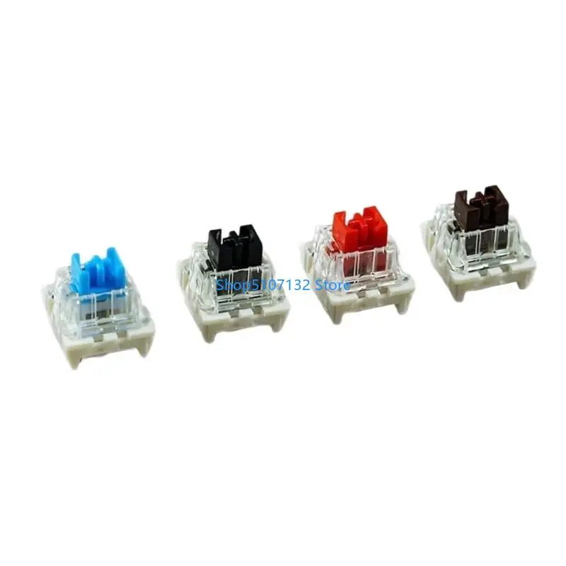 87HD Linear Mechanical Keyboards Switches Black Red Brown Blue Silents Type