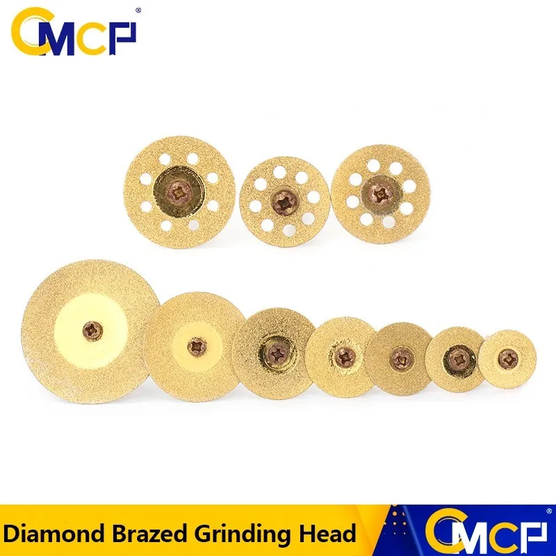 cmcp 10 pecas diamante soldadas cabeca de moagem lapidacao burr broca conjunto para dremel ferramentas rotativas abrasivas 01