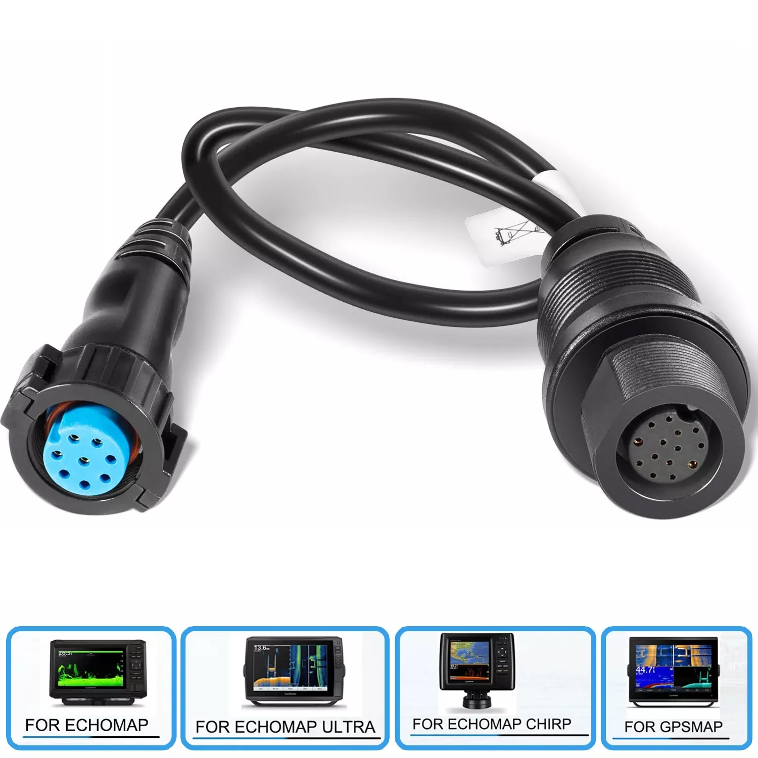 MX 1852082 DSC Adapter Cable MKR-DSC-14 Fit for Garmin 8-PIN Compatible with 2D Sonar Boat Accessories Marine