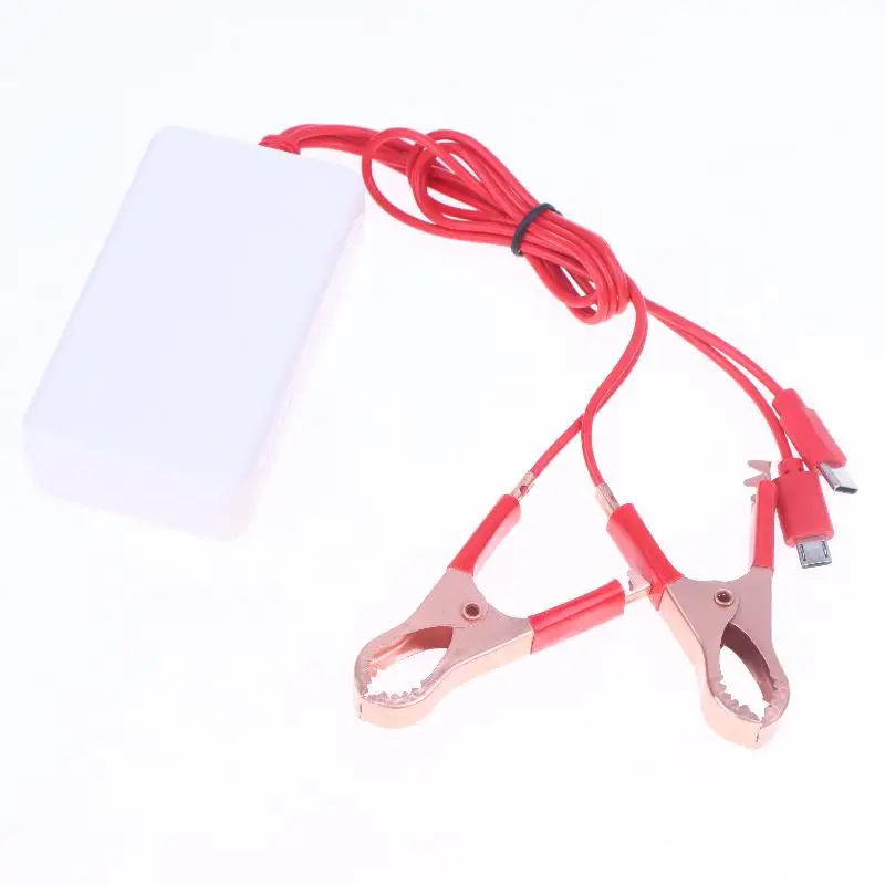 1Pc Universal 6USB With LCD Clip 12-24V Charger Multifunctional Clamp Charger For Mobile Phone Quick Charge DIY Accessories