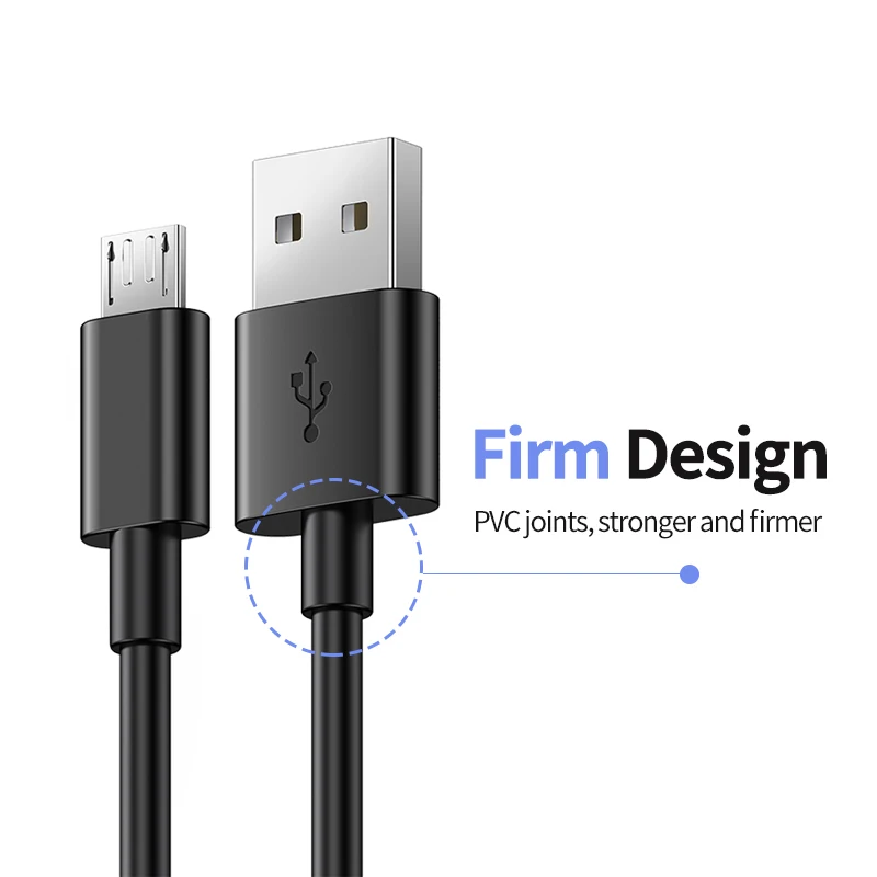 Micro USB Cable 2A Power Charging  Data transmission Microusb Cord Android Mobile Phone Wire Micro usb Charger Data Cords