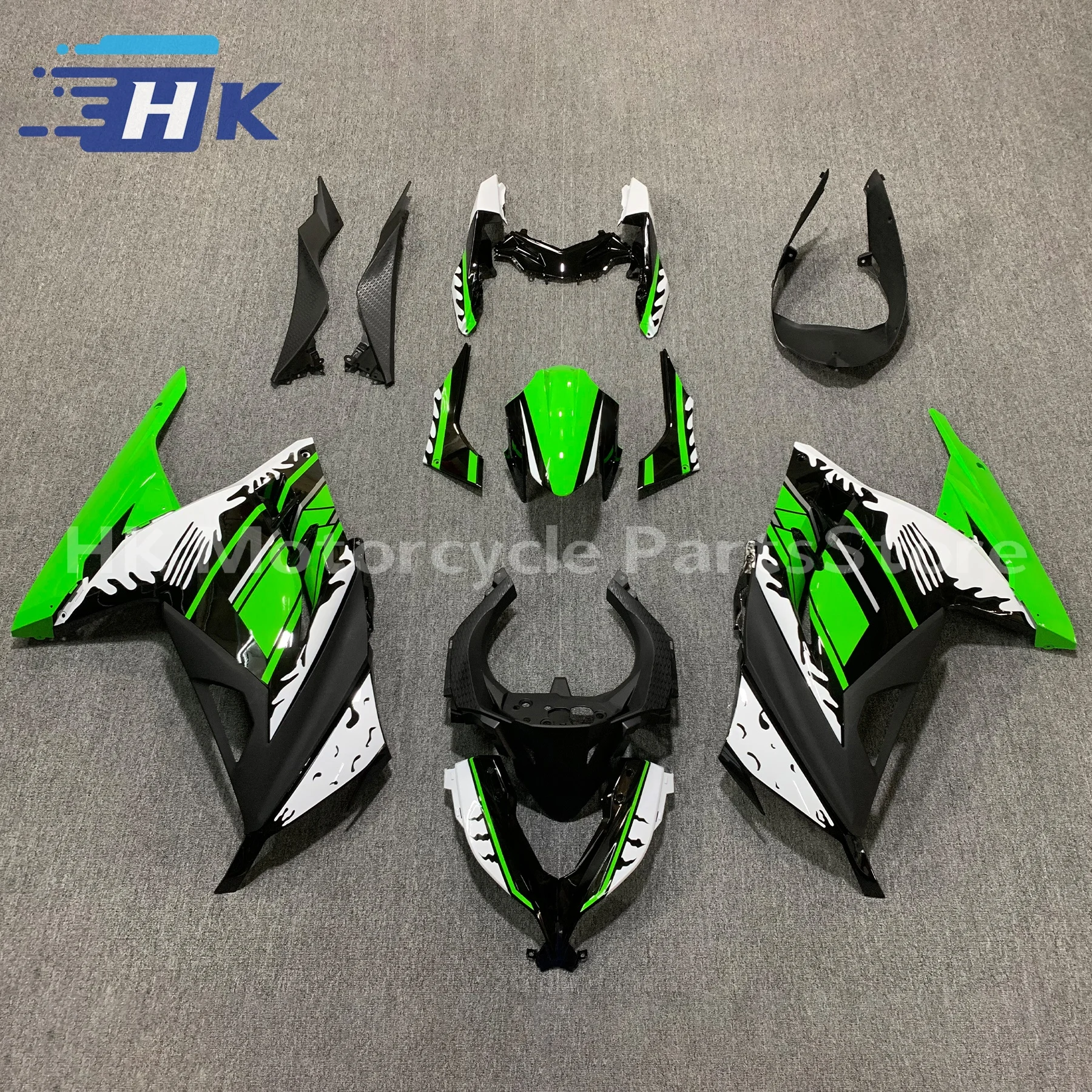 

Motorcycle Fairing Kit Suitable for Kawasaki Ninja 300 13-17 Years EX300 2013 2014 2015-2017 Fairing