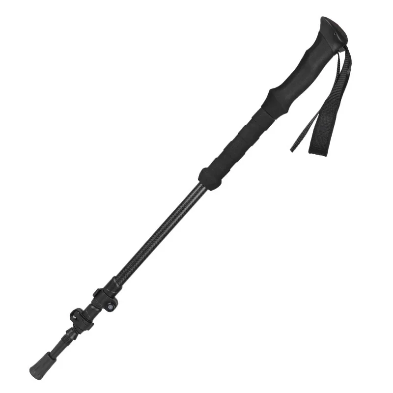 

Carbon Fiber Ultra-light Telescopic Trekking Stick Portable Outdoor Hiking Folding Anti-slip Stick