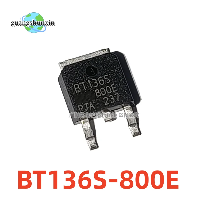 20PCS Brand new large chip BT137S-600E BT138S-600E BT139S-600E 800E BT136S-600E BT134S-600E BT136S-800E  Bidirectional thyristor