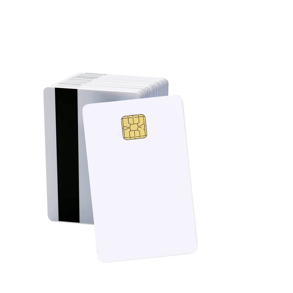 10 шт. SLE4428 Hi Co 2750OE 4000OE магнитная полоса, размер кредитной карты, Стандартная карта из ПВХ