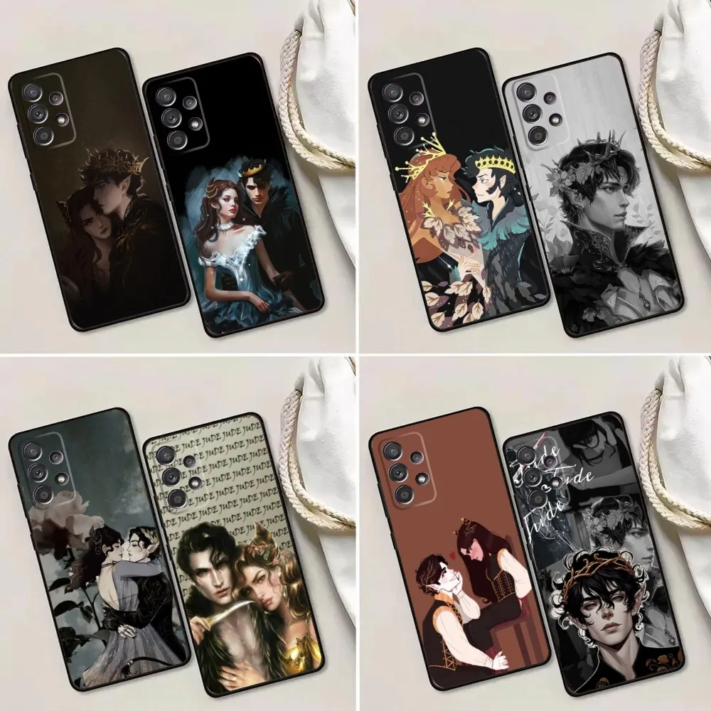 The Cruel Prince Jude Cardan Phone Case For Samsung Galaxy A13,A21s,A22,A31,A32,A52,A53,A71,A80,A91 Soft Black Phone Cover