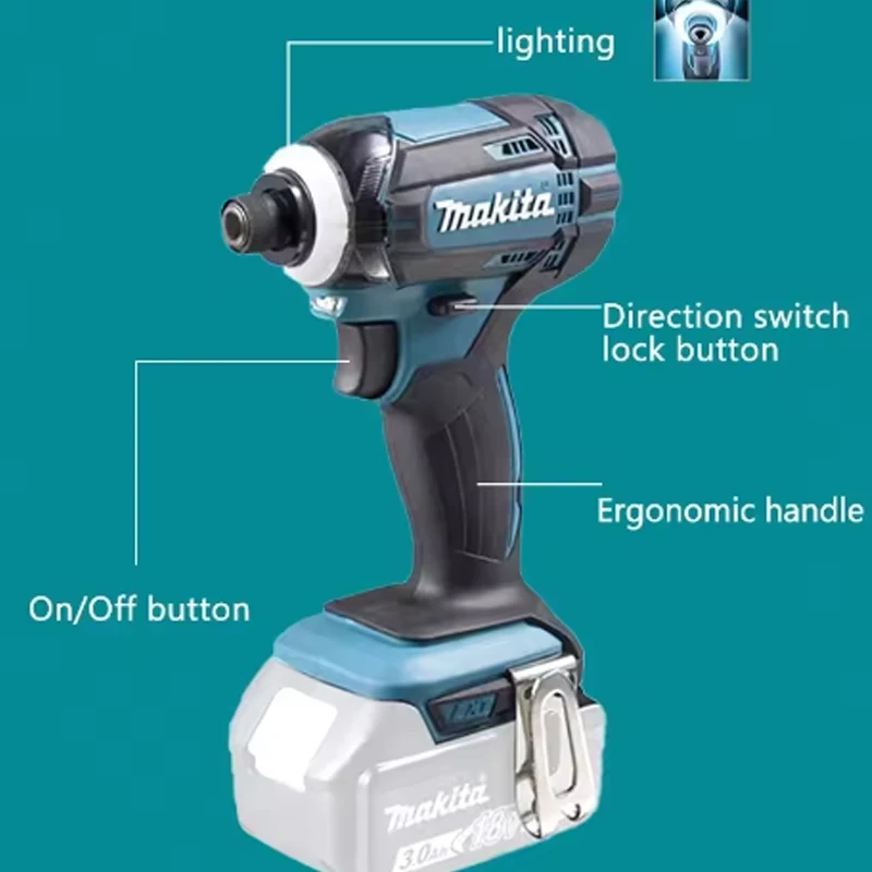 

Makita DTD173 Rechargeable impact driver 18V lithium electric drill screwdriver 180 nm