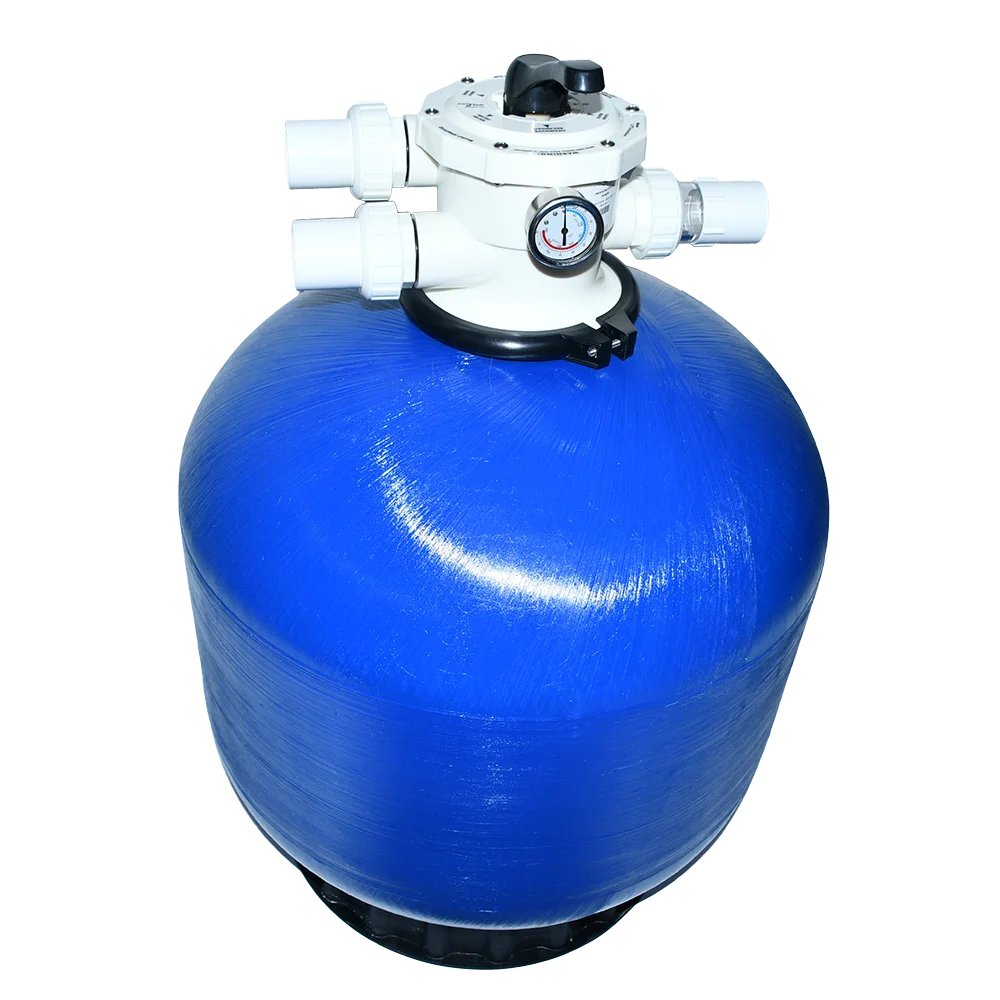 Swimming Equipment Fiberglass Sand Filter Swimming Pool Filter Pump with Top Mount Filter for Swimming Pool