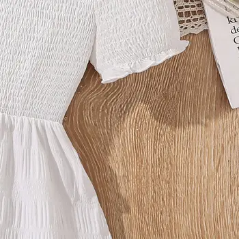 10 best sales فستان أبيض للبنات - №3