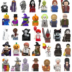 Halloween Horror Movie Series Building Blocks The Shining Silent Hill Bricks Jack Pyramid Head Action Figures Kids Toys