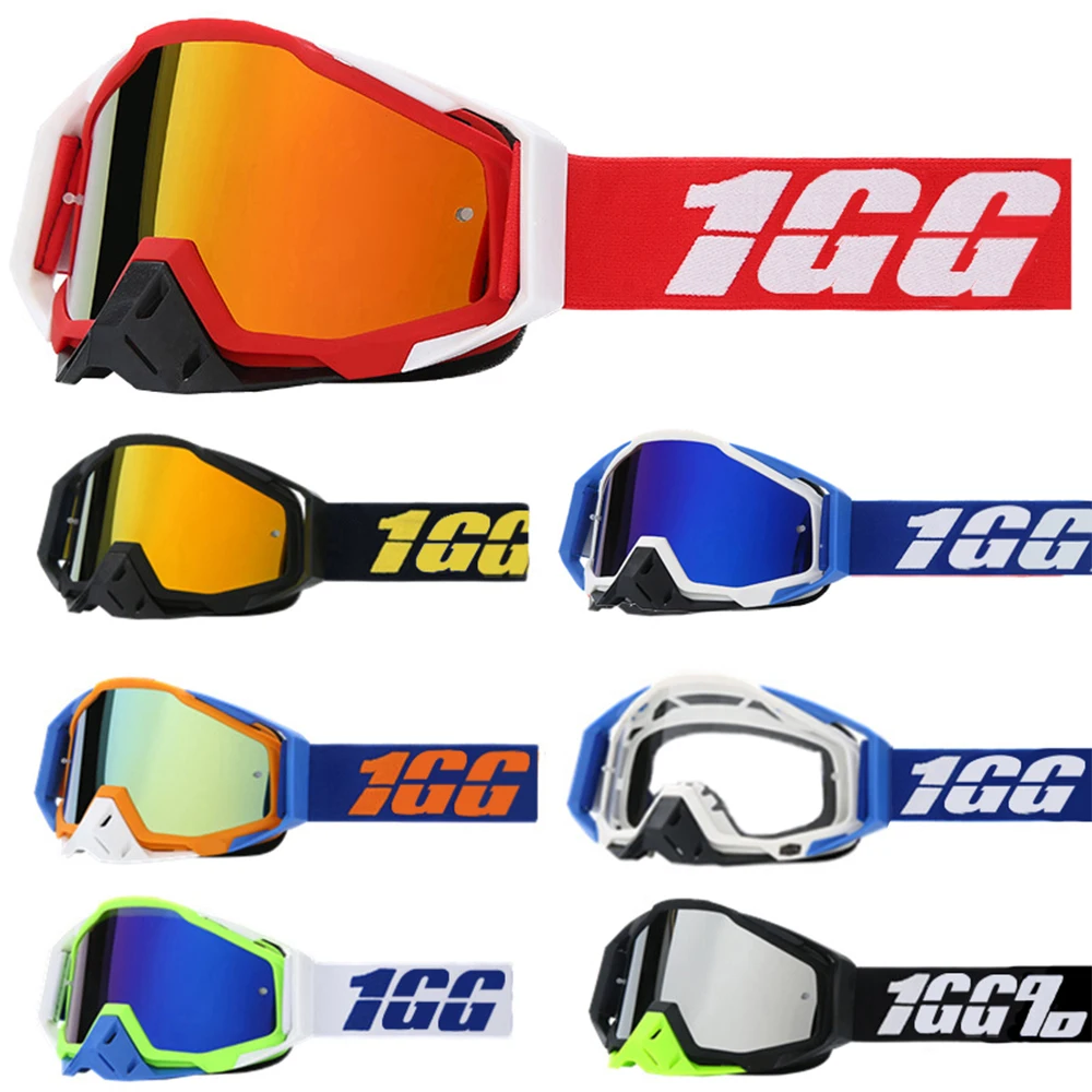 Gafas de Motocross para motocicleta, lentes de ciclismo, gafas protectoras de visión nocturna, casco de motocicleta