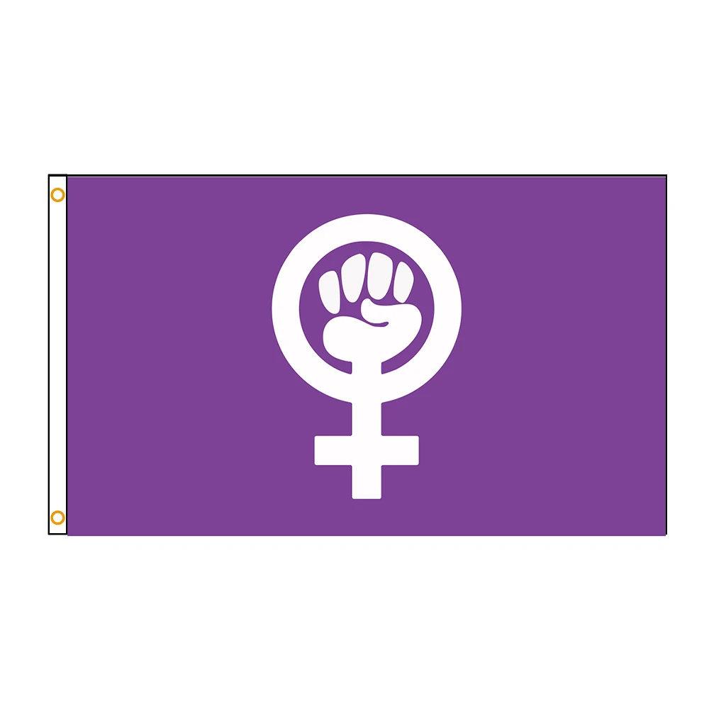 5x8Fts  LGBT Feminism Flags Love Is Love