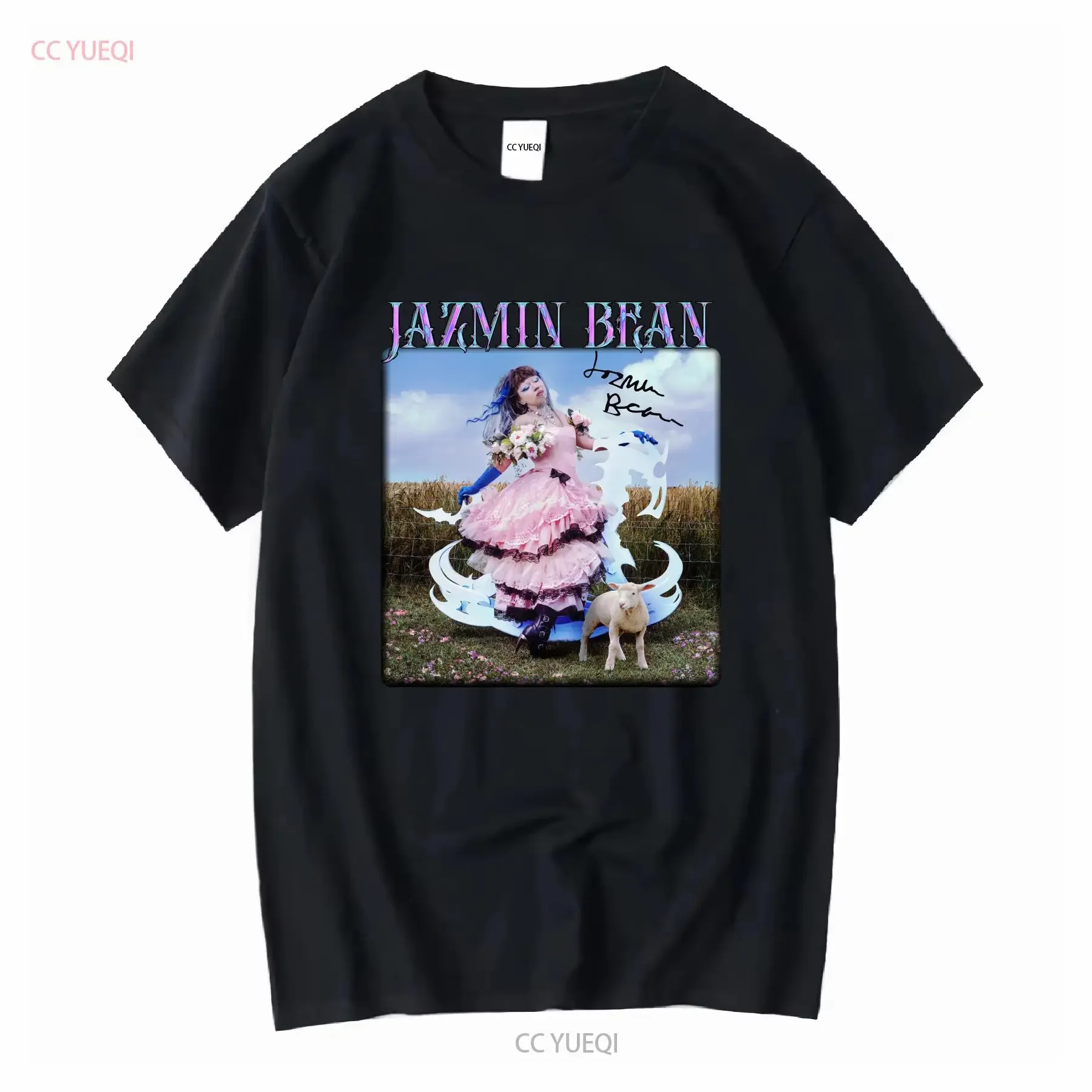 Rare Jazmin Bean Traumatic Livelihood Album New Black S 4XL T Shirt P417 long sleeves vintage Washed Soft Top For Everyday Wear