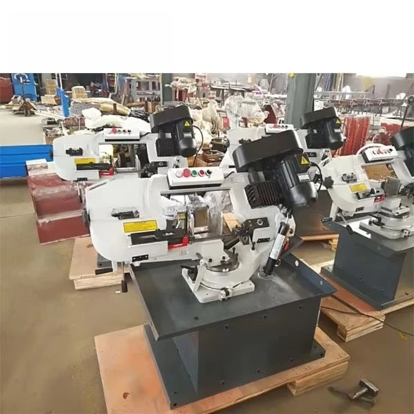 

(BS-712N/BS-712R) Chinese factory direct metal cutting motor band saw with turntable
