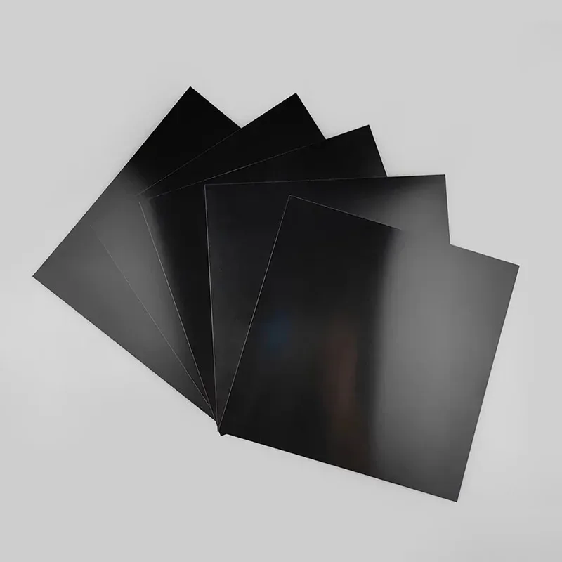 لوحة سبائك الألومنيوم 5052 المؤكسدة باللون الأسود بسمك 0.5/0.8/1/1.5/2 مم متوفرة بأحجام متعددة