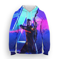 Miniso Sweatshirt For Men Avenger 3D Print Hawkeye Cool Boy Girl Kids Pullover Fashion Spring Harajuku Women Oversized Hoodies