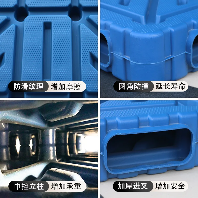 Custom. Blow Molding Plastic Tray Double-Sided Integrated Logistics Tray Forklift-Proof Base Plate Warehouse Card Board
