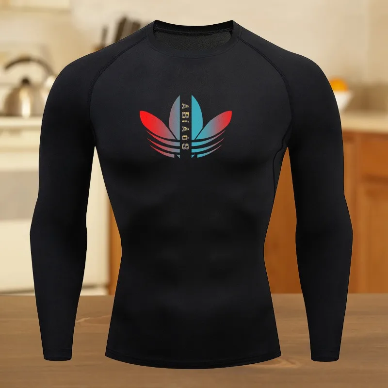 

Men's Short-Sleeve Compression T-Shirt Breathable Summer Quick-Drying High Elasticity Spider Running Cycling Gym Workouts Shirts